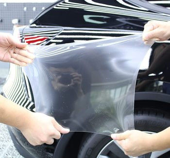 soutien-gorge transparent de voiture de polyuréthanes de 6.5mil TPU d'enveloppe claire thermoplastique de vinyle